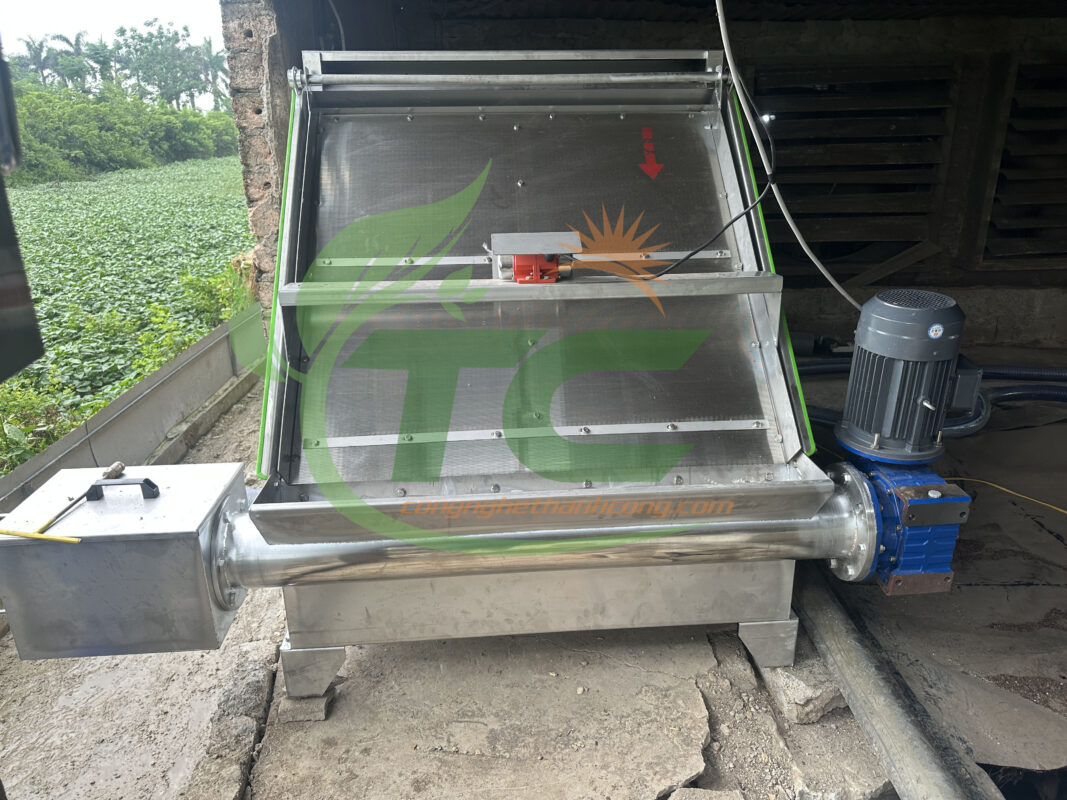 Máy tách ép phân TC1200S công nghệ mới cho nông trại lớn