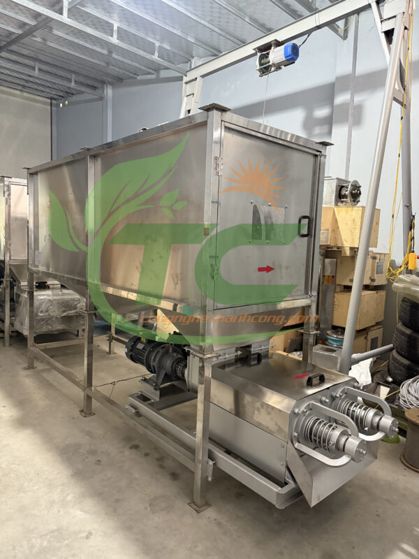 Máy tách ép phân TC700DRUM - 2T