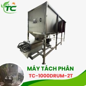 Máy tách phân TC1000DRUM-2T