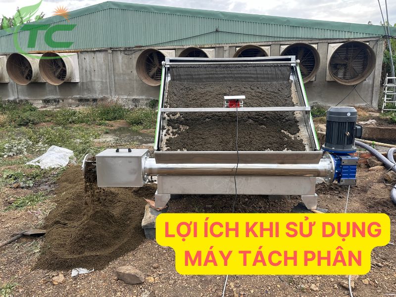 Máy tách phân là gì? Nguyên lý hoạt động và lợi ích cho trang trại chăn nuôi