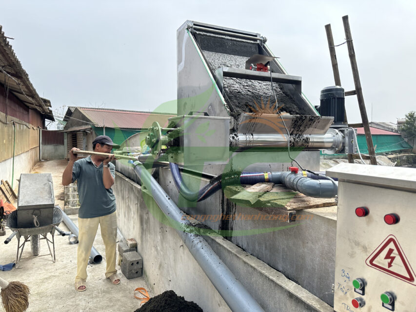 Ứng dụng phân rắn sau khi tách – biến chất thải thành lợi nhuận