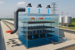 Tấm khử mùi và thanh lọc khí độc cho chuồng trại