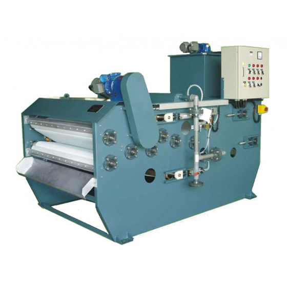 Máy ép bùn là gì? Nguyên lý hoạt động chi tiết