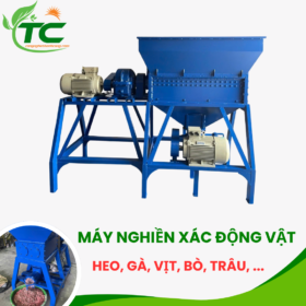 Máy nghiền xác động vật - Giải pháp xử lý xác động vật hiệu quả, an toàn môi trường